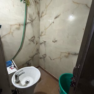 Bathroom in 2 BHK Builder Floor at Kotla Mubarakpur – for Rent