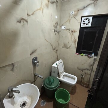 Bathroom in 2 BHK Builder Floor at Kotla Mubarakpur – for Rent
