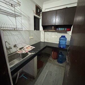 Kitchen in 2 BHK Builder Floor at Kotla Mubarakpur – for Rent