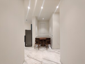 Building Lobby in 2 BHK Apartment at Bhartiya Leela Residences, Thanisandra Main Road – for Rent