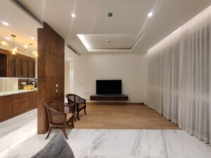 Bedroom in 2 BHK Apartment at Bhartiya Leela Residences, Thanisandra Main Road – for Rent