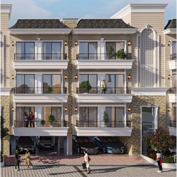 3 BHK Builder Floor – Exterior View View at Kharar Banur Highway - for Sale