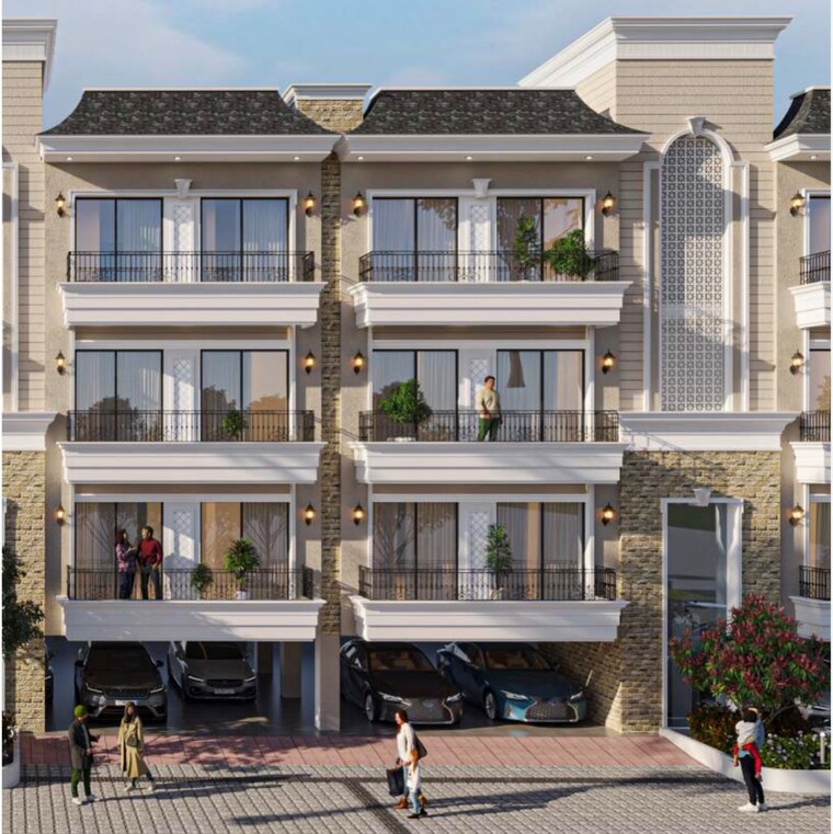 Exterior View, kharar banur highway 3 Bedroom 1350 Sq.Ft. Builder Floor In Kharar Banur Highway Mohali 9326803