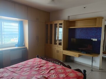 Bedroom in 2 BHK Apartment at Aparna Sarovar, Nallagandla – for Rent