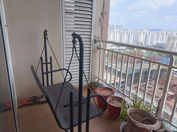 Staircase in 2 BHK Apartment at Aparna Sarovar, Nallagandla – for Rent