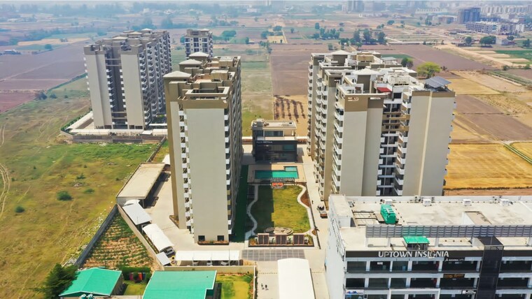 Exterior View, artique-uptown-skylla 4 Bedroom 4000 Sq.Ft. Apartment In International Airport Road Zirakpur 9326856