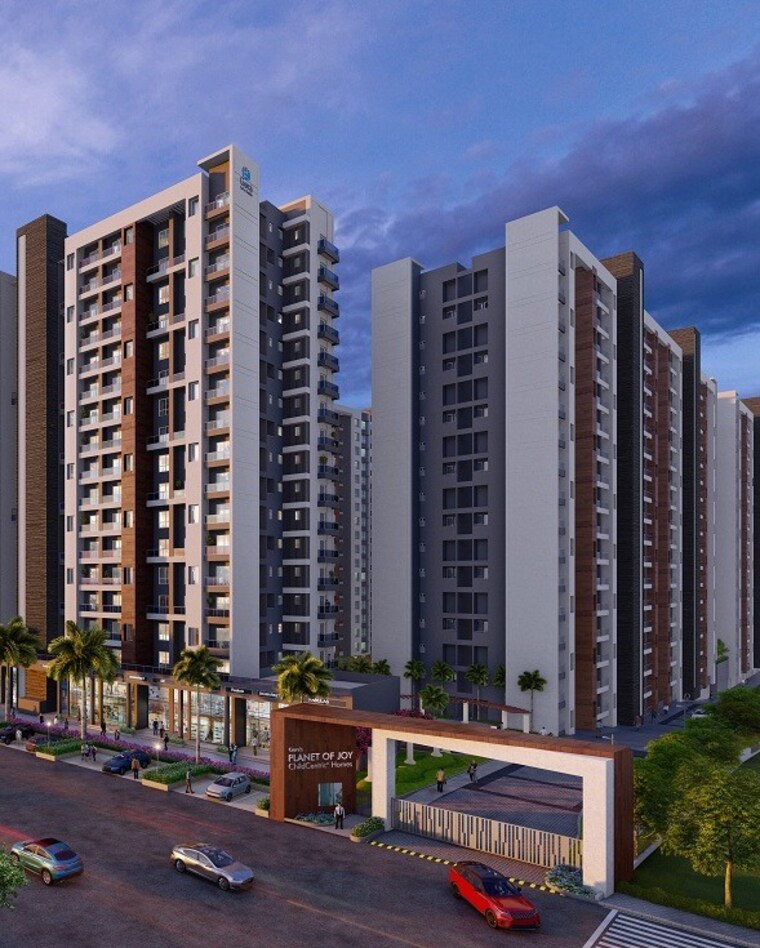 Exterior View, gera-planet-of-joy 4 Bedroom 1400 Sq.Ft. Apartment In Kharadi Pune 9326889