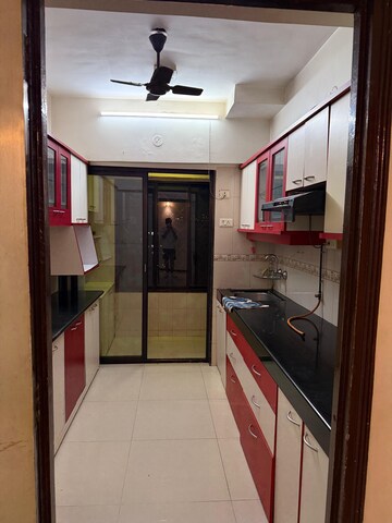 Kitchen in 2 BHK Apartment at Manavsthal Heights, Andheri East – for Rent