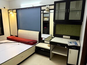 Bedroom in 2 BHK Apartment at Manavsthal Heights, Andheri East – for Rent