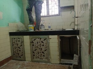 Kitchen in 1 BHK Apartment at Saroj CHS, Chakala – for Rent