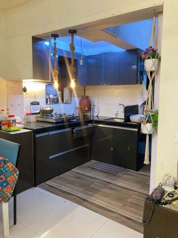 Kitchen in 1.5 BHK Apartment at Comet Apartment, Bhakti Park – for Sale