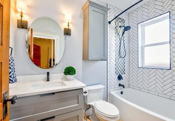 Bathroom in 1 BHK Apartment at Ganga Nagar – for Sale