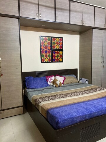 Bedroom in 1.5 BHK Apartment at Comet Apartment, Bhakti Park – for Sale