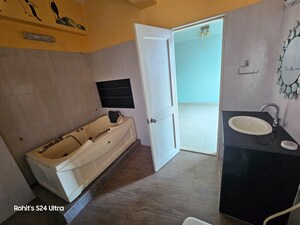 Attached Bathroom in 3 BHK Apartment at Vijay Nakshatra, Ghodbunder Road – for Rent