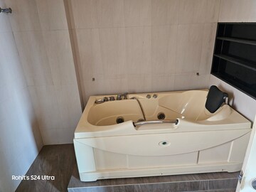 Bathroom in 3 BHK Apartment at Vijay Nakshatra, Ghodbunder Road – for Rent