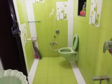 Attached Bathroom in 1 BHK Apartment at Comet Apartment, Bhakti Park – for Sale