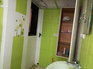 Attached Bathroom in 1 BHK Apartment at Comet Apartment, Bhakti Park – for Sale
