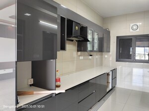 Kitchen in 4 BHK Apartment at Sobha HRC Pristine Phase 4 Block 4 And 5, Jakkuru – for Rent