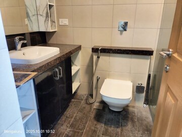 Attached Bathroom in 4 BHK Apartment at Sobha HRC Pristine Phase 4 Block 4 And 5, Jakkuru – for Rent