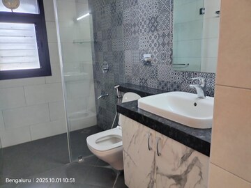 Bathroom in 4 BHK Apartment at Sobha HRC Pristine Phase 4 Block 4 And 5, Jakkuru – for Rent