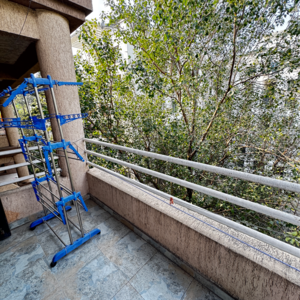 Balcony in Studio Apartment at Ganga Orchad Phase II, Mundhwa Road – for Rent