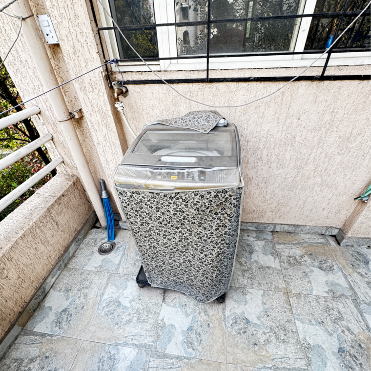 Balcony, ganga-orchad-phase-ii Studio 370 Sq.Ft. Apartment In Mundhwa Road Pune 9327058