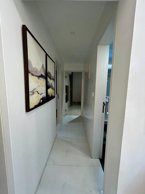 Building Lobby in 2 BHK Apartment at Thane West – for Rent