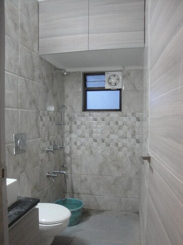 Bathroom in 1 BHK Apartment at Nutan Madhuban Apartment, Worli – for Rent