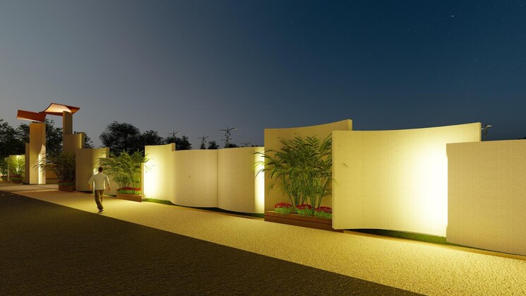 Exterior View, mangaliya sadak  800 Sq.Ft. Plot In Mangaliya Sadak Indore 9327092