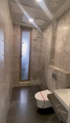 Bathroom in 2.5 BHK Apartment at Giriraj Apartments, Altamount Road – for Rent