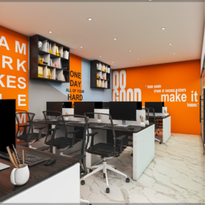 Team Area in  Office Space at New Town – for Rent