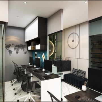 Team Area in  Office Space at New Town – for Rent