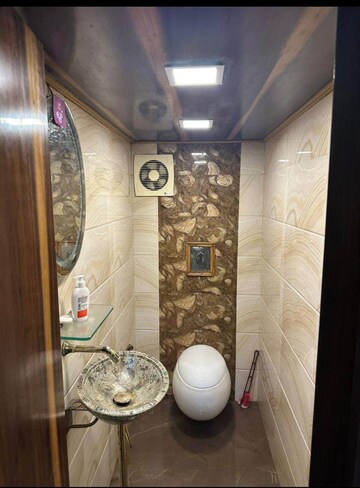 Bathroom in  Office Space at Ramdev Palace, Ambernath – for Rent