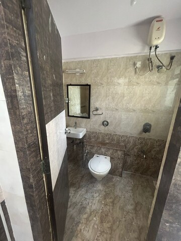 Bathroom in 3 BHK Penthouse at Mahada Layout, Malad West – for Rent