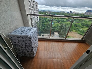 Balcony in Studio Apartment at Bramhacorp Smart, Wadgaon Sheri – for Rent