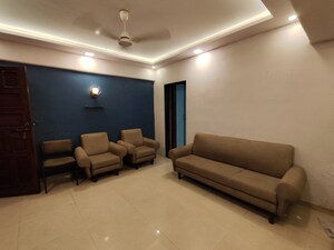 Living Room in 1 RK Apartment at Parmar CHS, Vile Parle East – for Rent