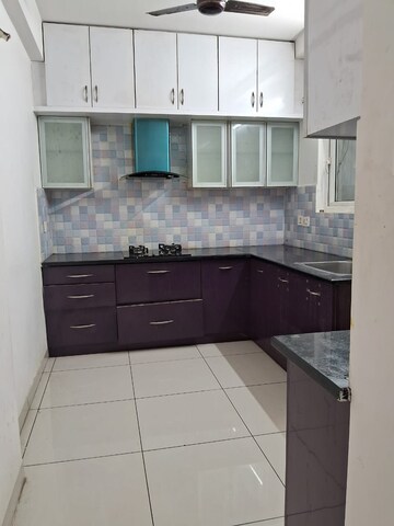 Kitchen in 3 BHK Apartment at Aparna Sarovar Grande, Nallagandla – for Rent