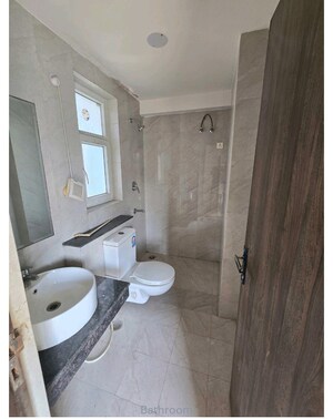 Bathroom in 3 BHK Apartment at Adani M2K Oyster Grande, Sector 102 – for Sale