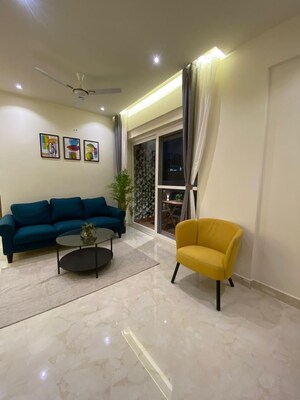 Living Room in 4 BHK Builder Floor at Lake Gardens – for Sale