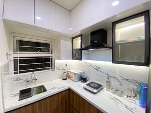 Kitchen in 4 BHK Builder Floor at Lake Gardens – for Sale