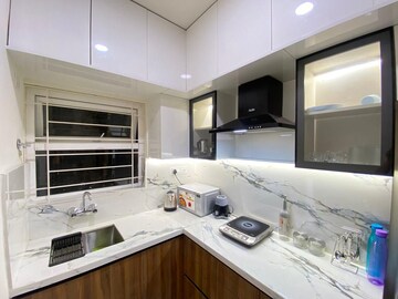 Kitchen in 4 BHK Builder Floor at Lake Gardens – for Sale