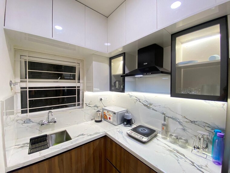 Kitchen, lake gardens 4 Bedroom 1400 Sq.Ft. Builder Floor In Lake Gardens Kolkata 9327497