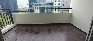 Balcony in 4 BHK Apartment at Jayabheri Orange County, Gachibowli – for Rent