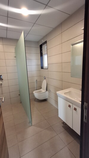 Bathroom in 3 BHK Apartment at Jayabheri The Summit, Narsingi – for Rent