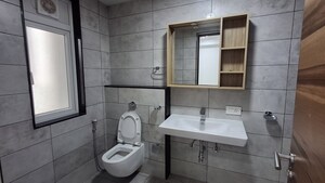 Bathroom in 3 BHK Apartment at Jayabheri The Summit, Narsingi – for Rent
