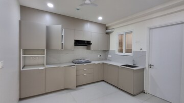 Kitchen in 3 BHK Apartment at Jayabheri The Nirvana, Gopanpally – for Rent