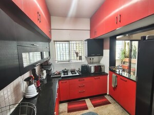 Kitchen in 3 BHK Apartment at Shivaganga Opal, Jp Nagar – for Sale