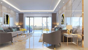 Living Room in 3 BHK Apartment at Sector 66 B – for Sale
