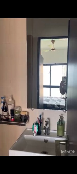 Kitchen in 1 BHK Apartment at Kanakia Rainforest, Andheri East – for Rent