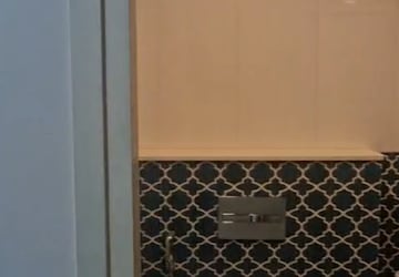 Bathroom in 3 BHK Apartment at Lodha Sterling, Kolshet Road – for Rent